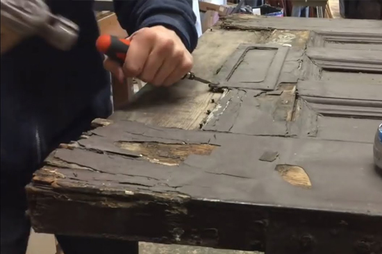 Mammoth Lakes-wooden-door-repair