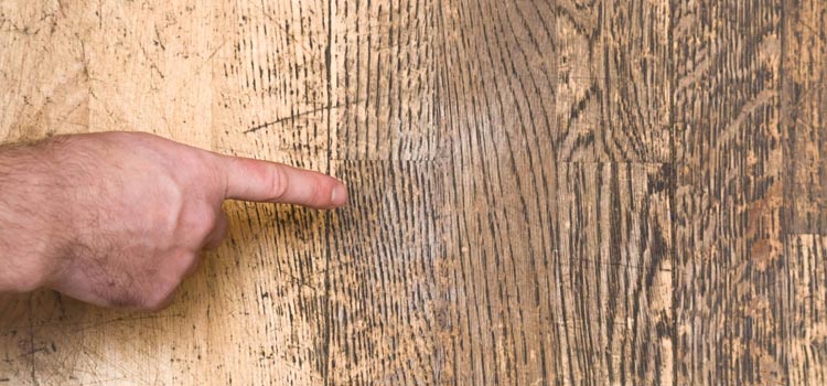 Wood Door Scratch Repair in Mammoth Lakes